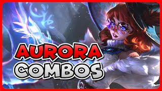 AURORA COMBO GUIDE  How to Play Aurora Season 14  Bav Bros [upl. by Lerim]