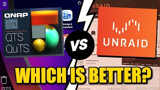 QNAP QTSQuTS vs UnRAID  Which NAS Software is Best for You [upl. by Iah803]