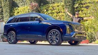 My First Look At The New Electric Cadillac VISTIQ Full Interior amp Exterior Tour Specs amp More [upl. by Nihsfa]