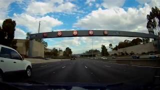 M2 CitylinkTullamarine Freeway  Bulla Road to Burnley Tunnel  Melbourne Australia [upl. by Ornas386]