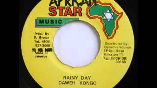 DAWEH KONGO  Rainy day  version 1993 African star [upl. by Mercedes]