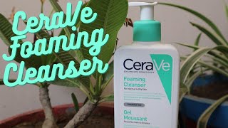 CeraVe Foaming Cleanser Review  Where to Buy in India [upl. by Tiana]