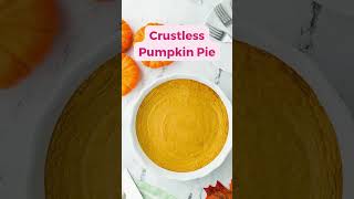 Crustless Pumpkin Pie  Holiday Weight Loss Recipe Series  Part 1 [upl. by Azyl855]