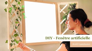 7 Tuto DIY Fenêtre artificielle  Petites Bricoleuses [upl. by Onid]