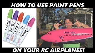 RC Airplanes amp Airliners amp Paint Pens 4K [upl. by Isle]