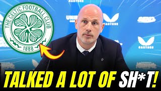 EXPLOSIVE REACTION RANGERS COACH LAUNCHES FURIOUS ATTACK ON CELTIC CELTIC NEWS TODAY [upl. by Diandra]