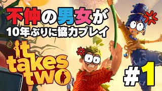 【It Takes Two】バチバチに仲の悪い2人が10年ぶりに協力プレイ【1】 [upl. by Sneve68]