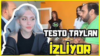 EDA MİLKA  TESTO TAYLAN  CANAVAR SAMET EV ZİYARETİ  İZLİYOR [upl. by Reppep184]