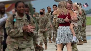 Heartwarming Military Homecomings 😢  Soldiers Reunited with Loved Ones ❤️ [upl. by Trakas]