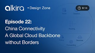 Alkira Design Zone Episode 22 China Connectivity  A Global Cloud Backbone without Borders [upl. by Morez]