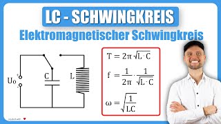 LCSchwingkreis Erklärung  Elektromagnetischer Schwingkreis [upl. by Ress881]