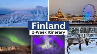 Finland  Two Week Itinerary [upl. by Odrareve218]