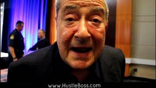 Bob Arum SHOCKER  Says Al Haymon doesnt exist and wants Crawford vs Spence [upl. by Ennahtur236]