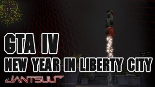 GTA IV  New Year in Liberty City [upl. by Kalasky]