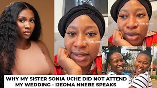 Sonia Uche kid sister ijeoma Nnebe finally address hters SO SAD [upl. by Irap938]