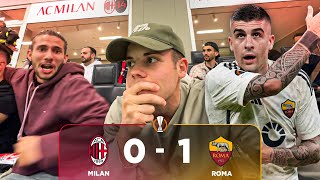 🤮 ORRIBILI  MILAN 01 ROMA Live Reaction San Siro [upl. by Kristel]