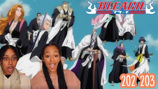 Invasion  BLEACH Episodes 202 203  Arrancar arc  Reaction [upl. by Nidorf]