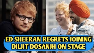 Ed Sheeran Suprises Fans With A Surprise Appearance At The Diljit Dosanjh Show In Birmingham [upl. by Ardnassela]