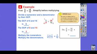 Simplify Factors  Lesson 24 Go Math [upl. by Llenyr]