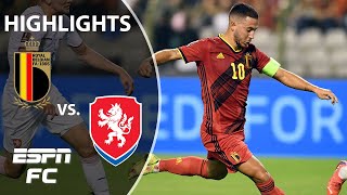 Romelu Lukaku and Eden Hazard both score in Belgium win  World Cup Qualifying Highlights  ESPN FC [upl. by Shelli]