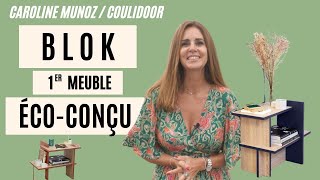 BLOK MOBILIER ÉCOCONÇU DE COULIDOOR ecoconception [upl. by Haral]