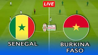 🔴Senegal vs Burkina Faso  AFCON  Africa Cup of Nations Qualifying [upl. by Ariad]