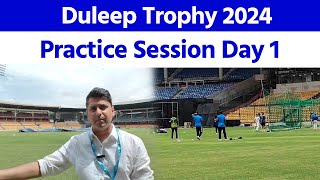 🔴LIVE From Bengaluru Duleep Trophy 2024 Live Telecast Duleep Trophy 2024 Live Practice Session [upl. by Nohsad118]