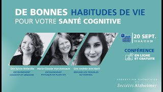 De bonnes habitudes de vie pour votre santé cognitive [upl. by Enyalahs383]