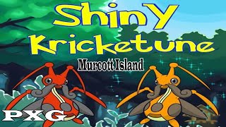 Kricketune e Shiny Kricketune Murcott Island PXG 2021 [upl. by Edmea]