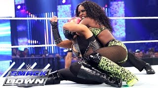 Natalya vs Naomi SmackDown April 23 2015 [upl. by Weinman]