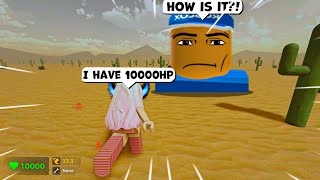 ROBLOX Evade LOT OF HEALTH Funny Moments MEMES [upl. by Corrine]