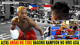 KAYA PALA “ANGAS NG CEBU” LUMALABANG NAKABABA ANG KAMAO  PINOY NEW WBO ASIA Champion [upl. by Fishback761]