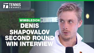 Denis Shapovalov on Loving Grass  2024 Wimbledon Second Round [upl. by Springer]