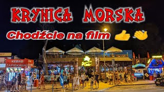 Krynica Morska plaża życie nocne Lunapark Krynica dron pole namiotowe  imprezy że hej [upl. by Thierry690]