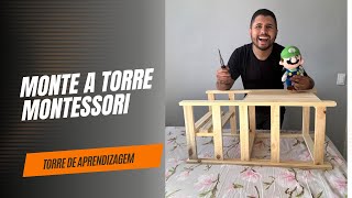 COMO MONTAR A TORRE DE APRENDIZAGEM MONTESSORI [upl. by Nicholson4]