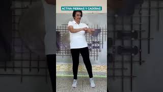 MUEVETE 1MIN Piernas y Caderasadultosmayores shortsfeed envejecimiento terceraedad abuelos [upl. by Amekahs29]