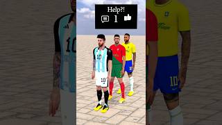 Help Ronaldo From Neymar Slap And Take Revenge😳✅shorts trendingshorts [upl. by Ilil135]