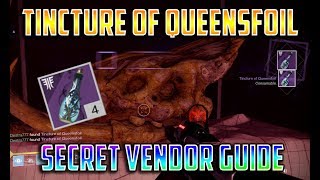 How to Get Tincture of Queensfoil EASY  How to become Ascendant  Destiny 2 Reference Guide [upl. by Eilhsa]