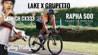 vlog 118 Lake X Grupetto Ride amp Launch Lake CX333 cycling shoe [upl. by Lati]