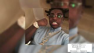 Tunnel Vision  Kodak Black Slowed  Reverb [upl. by Lopes]