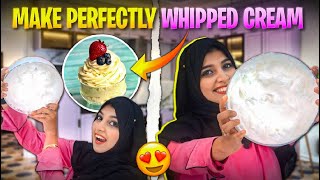 quotHow to Make Perfectly Whipped Cream Every Time  HKRs Foolproof Recipe whipped cream recipe HKR [upl. by Thordia]