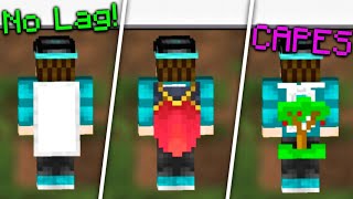 How To Get Capes In Minecraft Bedrock Edition 117 [upl. by Lorain]