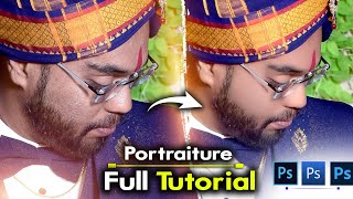 Portraiture Filter Ko kese chalay  🔥 Portraiture plugin full class 🔥 portraiture download link 🔥 [upl. by Ardnasyl]