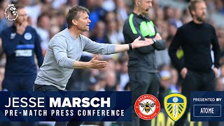 LIVE Jesse Marsch press conference  Brentford v Leeds United  Premier League [upl. by Reffotsirk170]