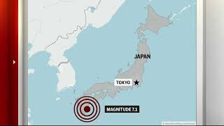 71 magnitude earthquake hits Japans southern coast triggers trunami advisory [upl. by Hunley695]