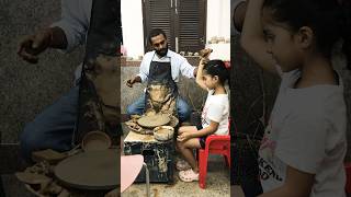 Pottery class amirkaart art artclass pottery youtubeshorts shorts reels trending creativity [upl. by Imot]