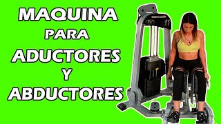 Maquina Aductores y Abductores DOBLE GYM [upl. by Harp388]