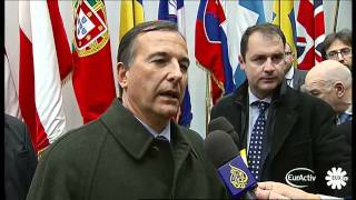 Arab League AU support needed for Libyan No fly zone  Frattini [upl. by Monafo]