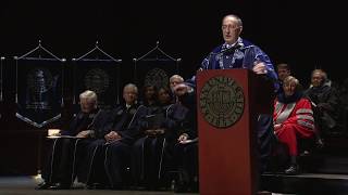 Kean Commencement 2017  Kean University President Dawood Farahi [upl. by Amikat]