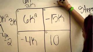 Factoring Polynomials The Box Method [upl. by Bausch]